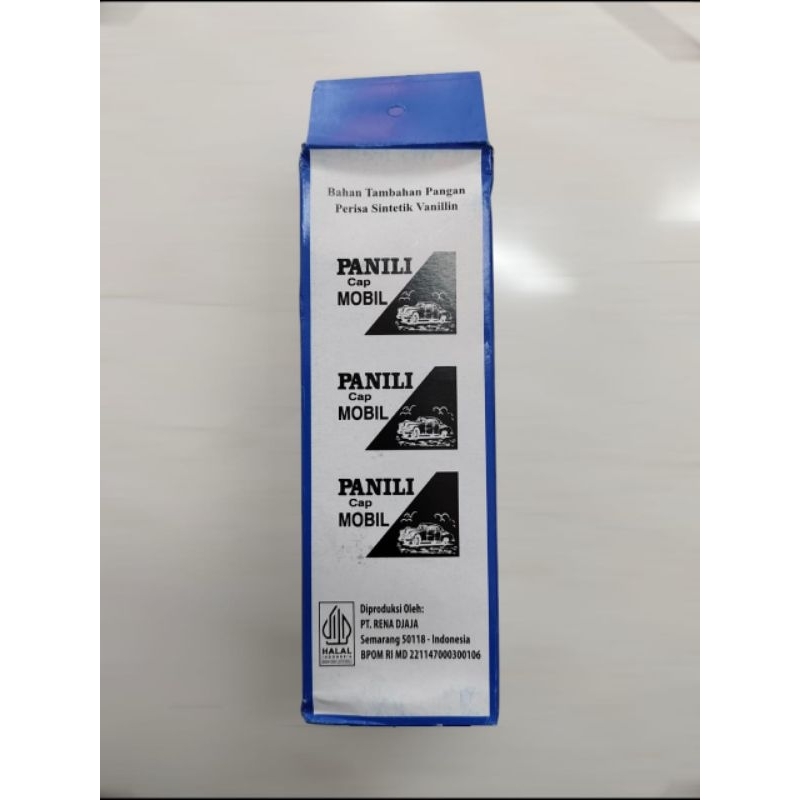 

Panili Cap Mobil Satu Box Isi 100 Saset.