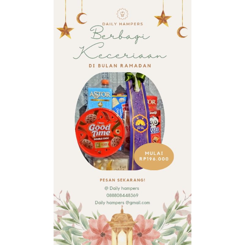 

Hampers Snack dan minuman