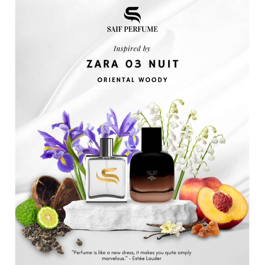 PARFUM ZARA DE NUIT INSPIRED BY SAIF PARFUM