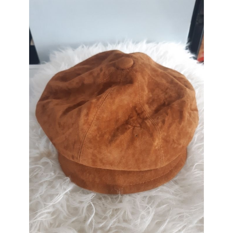 Topi Classic Newsboy Bekas Second Preloved