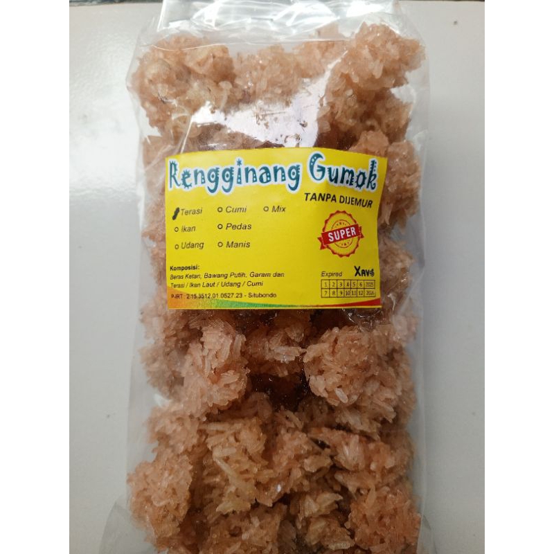 

Rengginang Jumput Situbondo (Terasi)