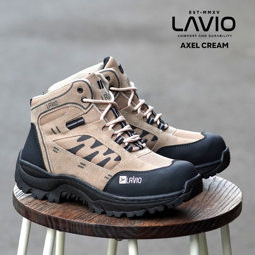 Sepatu pria safety Best Seller Premium Quality Lavio Axel