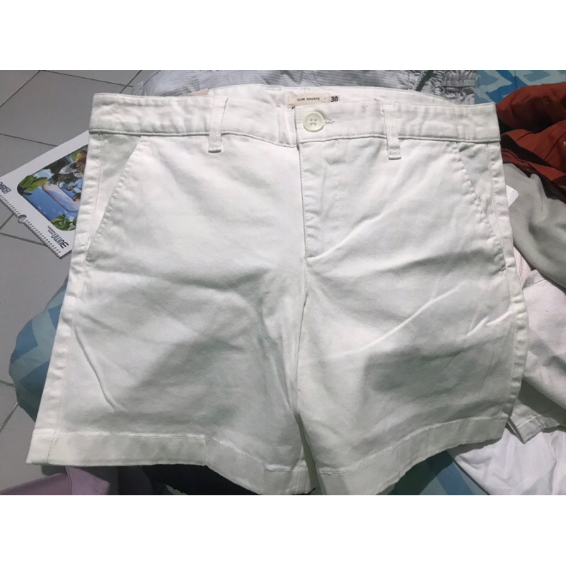 PAKAIAN WANITA SLIM SHORT WOMEN CELANA PENDEK WANITA CELANA GIORDANO ORIGINAL