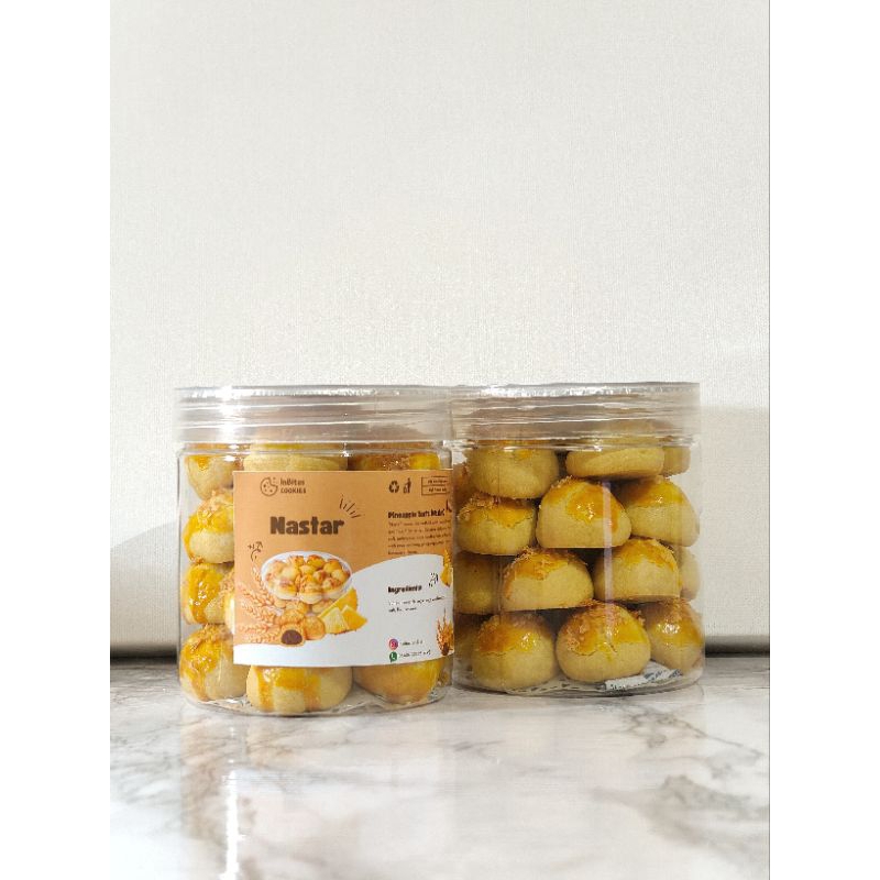 

Nastar Butter Wijsman Cookies Lebaran Hampers Lebaran Premium Toples 500ml Kue Kering