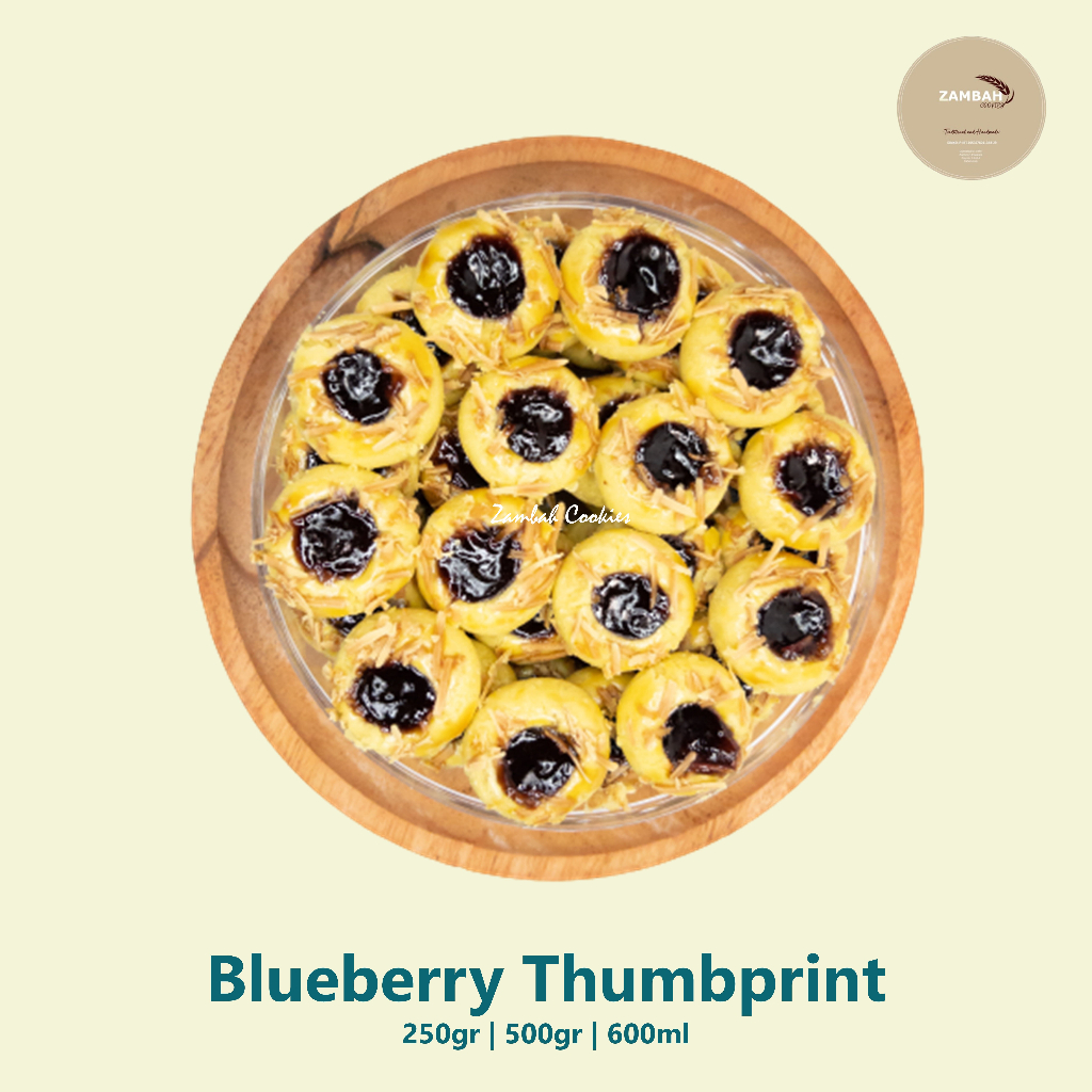 

Kue Kering Blueberry Thumbprint