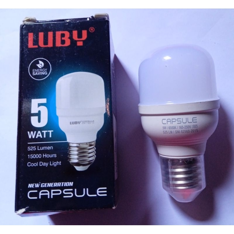 Luby Capsule Lampu LED