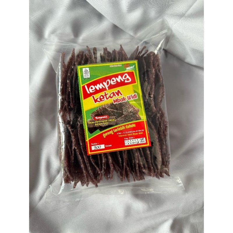 

Kerupuk Lempeng Ketan Hitam Mbak Widi 300gr