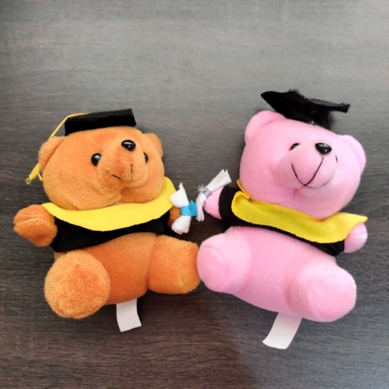 Bear sarjana topi wisuda