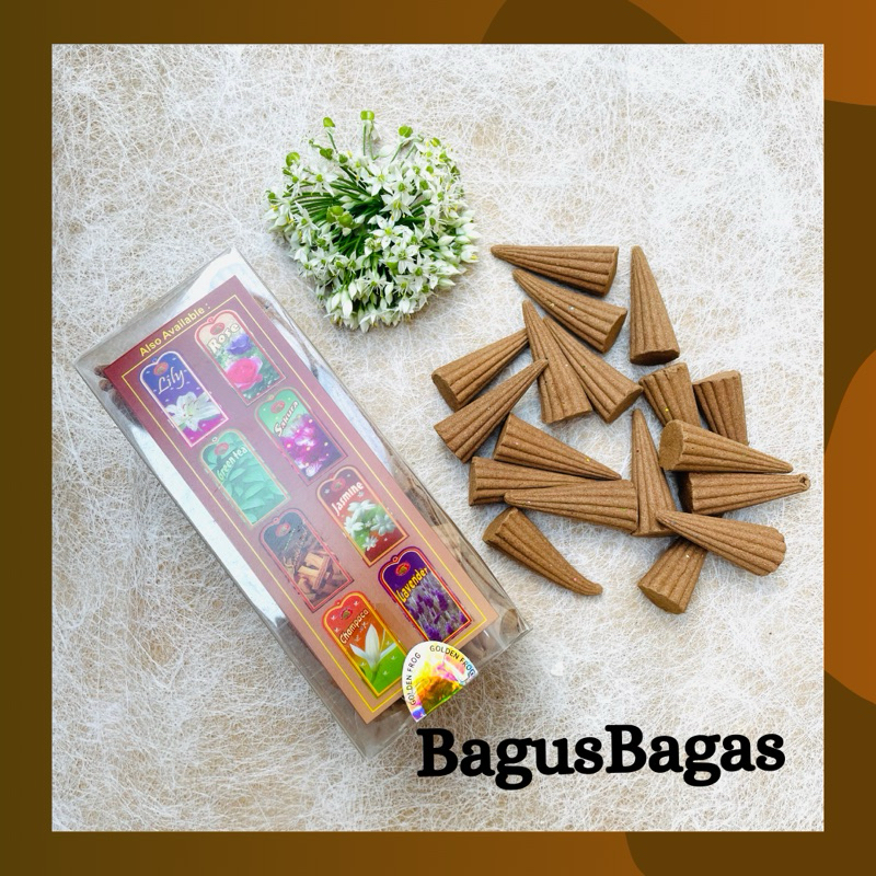 5 buah SPA Dupa Ratus Bakar Kerucut Aromaterapi Wangi PREMIUM Aroma Terapi Gunung Kawi Arab Hio