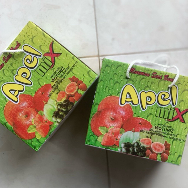 

MURAHHHH‼️Minuman sari buah, Minuman Lebaran Apel Mix isi 24