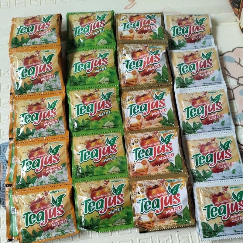 

Tea jus semua rasa