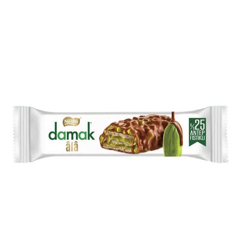 

Coklat Turki Damak Pistachio | Wafer Coklat dengan krim Kacang Pistachio Turki