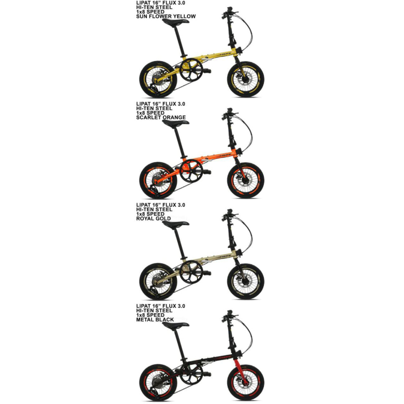 SEPEDA PACIFIC 16 FOLDING 2980 RX 5.0 DB