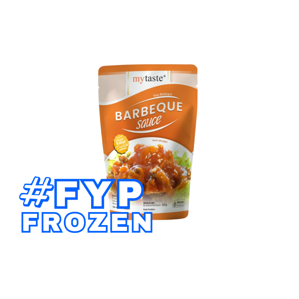 

MYTASTE BARBEQUE SAUCE 500GR SAUS BARBEQUE