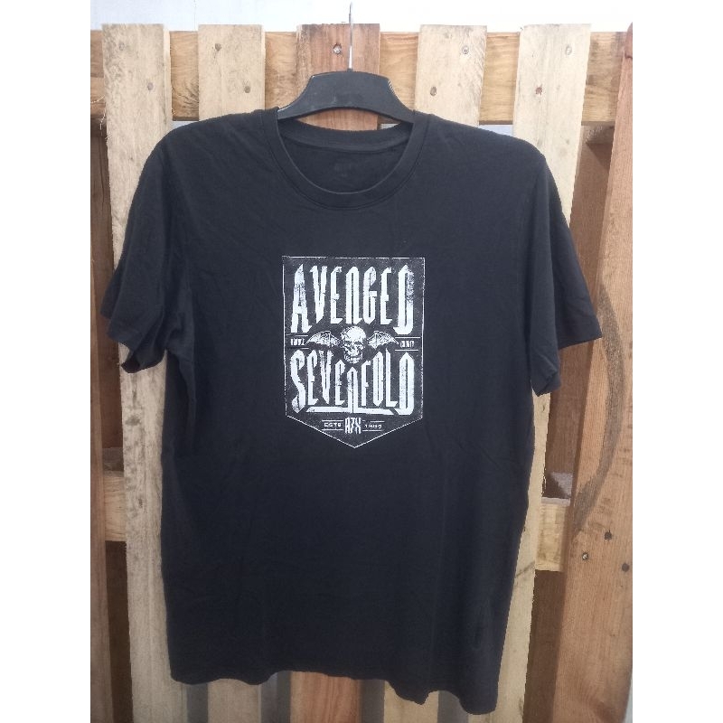 Kaos band Avenged Sevenfold uniqlo second PL