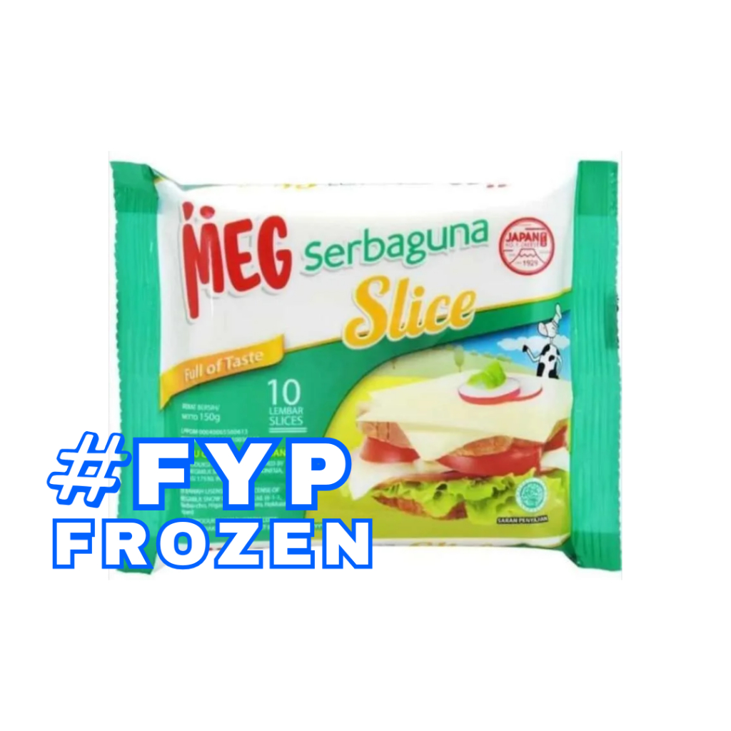 

MEG KEJU SERBAGUNA SLICE 150GR ISI 10 LEMBAR / KEJU SLICE