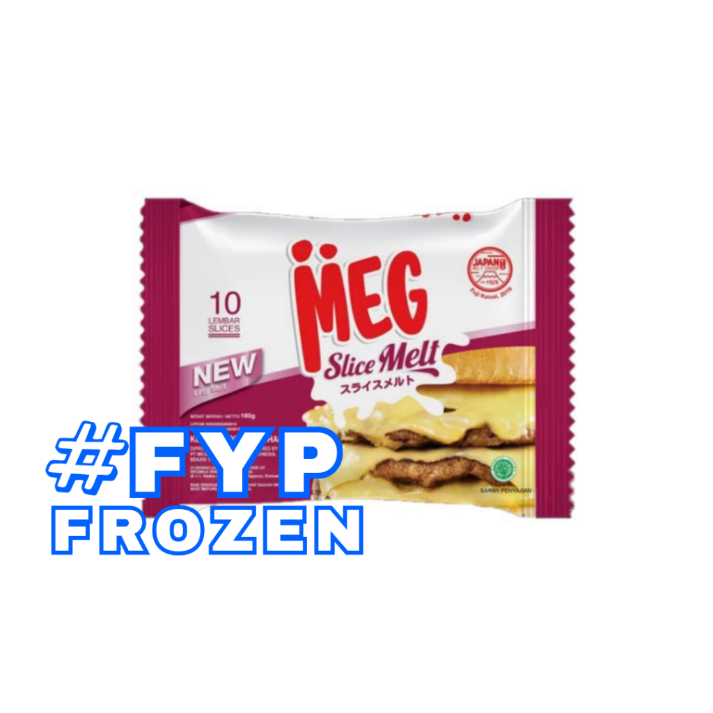 

MEG CHEDDAR SLICE MELT 160GR ISI 10PCS / KEJU SLICE MELT