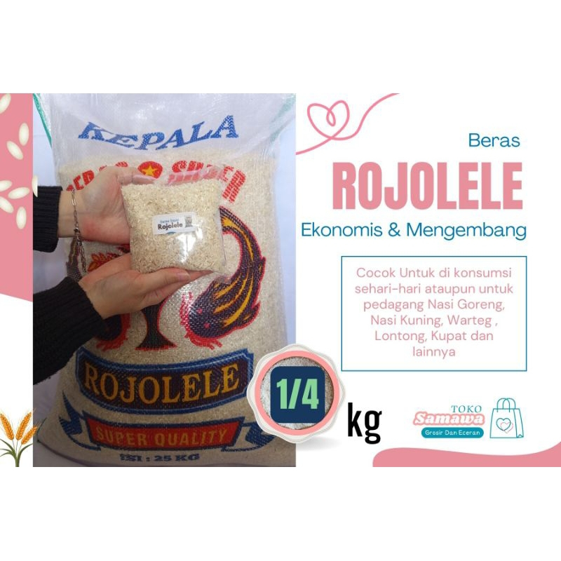 

SAMAWA - Beras ekonomis,Beras 250gr,Beras rojolele