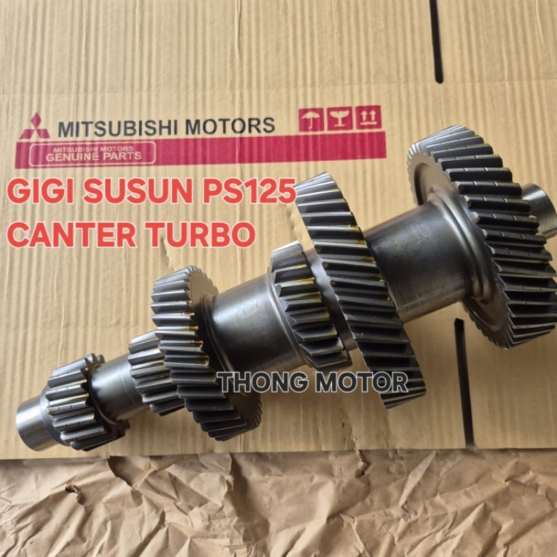 GIGI SUSUN COUNTER GEAR GIGI MATI MITSUBISHI KANTER CANTER 125 TURBO KTB ORIGINAL