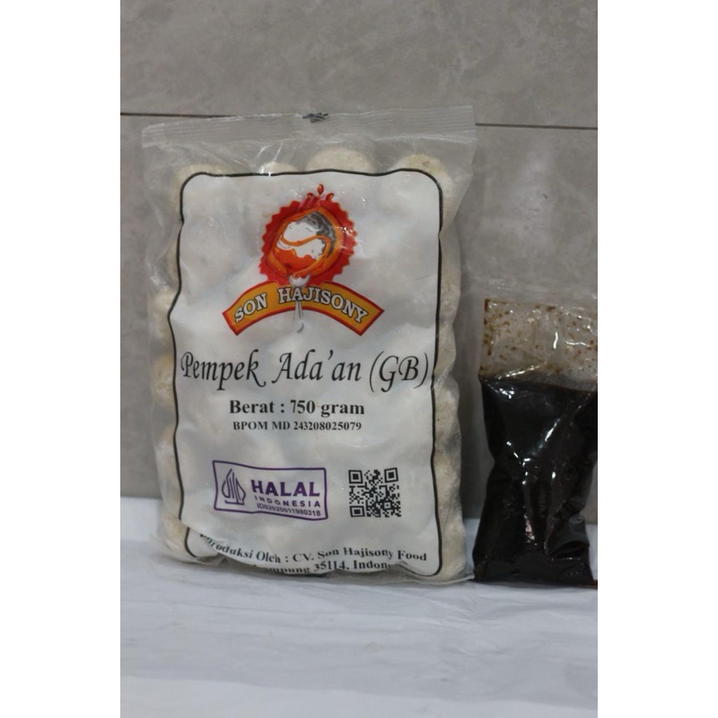 

Pempek Adaan Curah Son Haji Sony 750gr dan Cuko 250ml MURAH