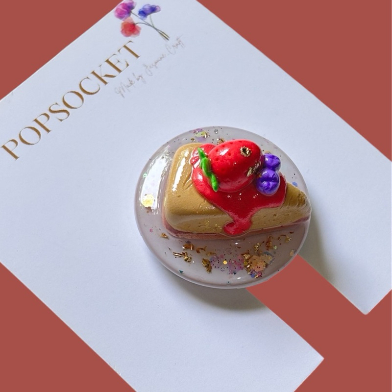 Popsocket Lucu | Popsocket Resin Clay | Popsocket Transparan