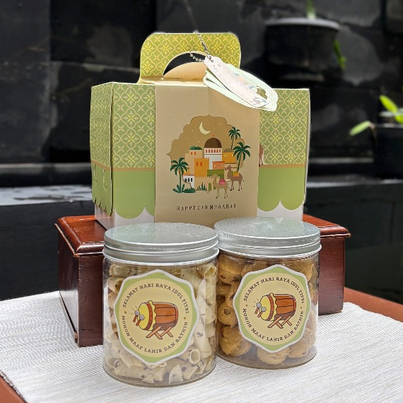 

Hampers Lebaran/Idul Fitri/Hari Raya Lainnya (Packaging B)