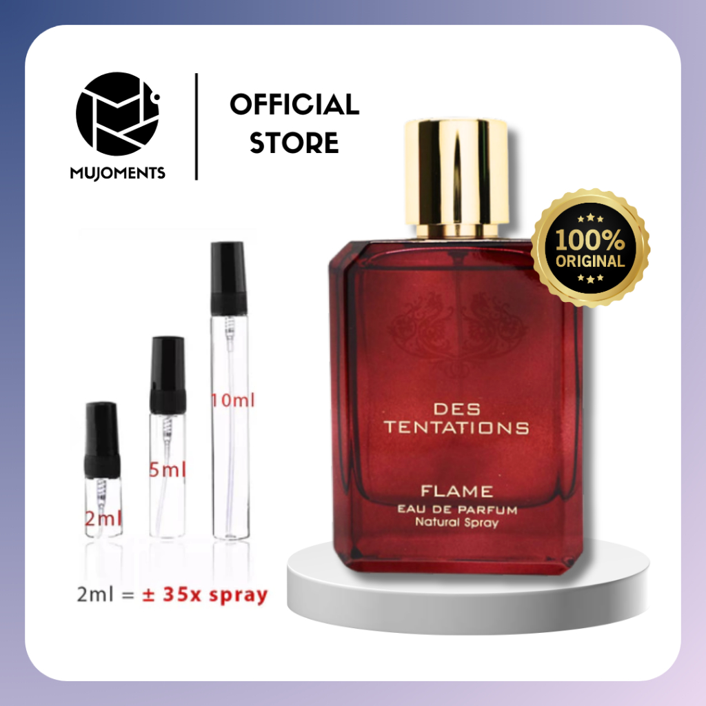 Decant Fragrance World Des Tentations Flame