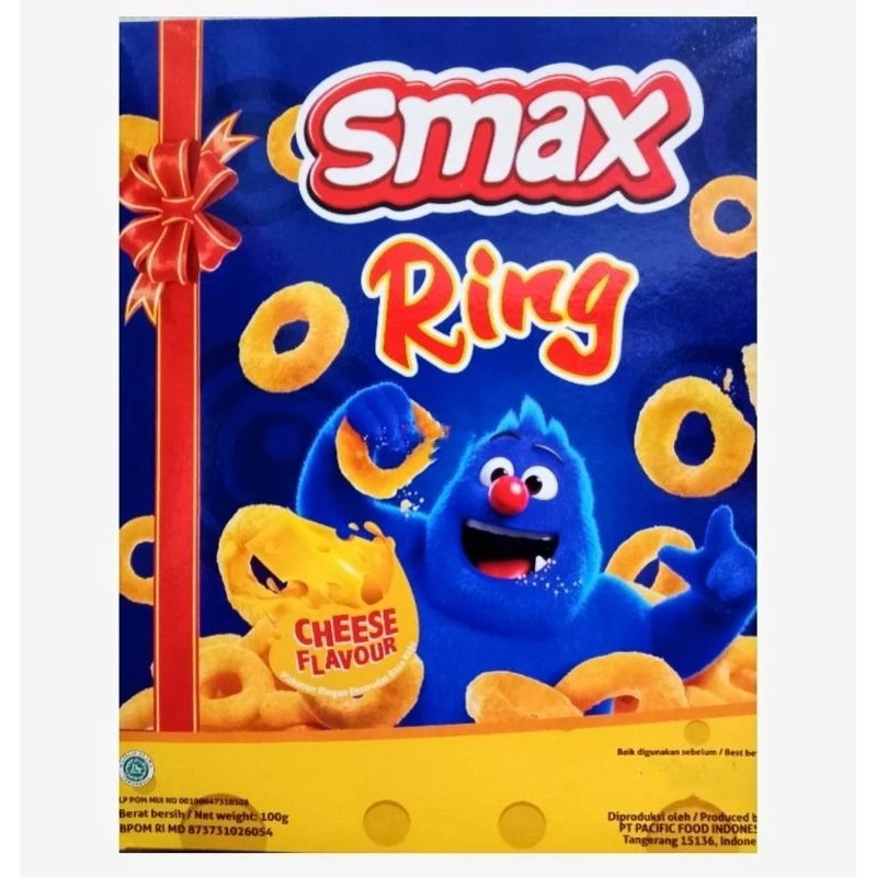 Smax ring Dus snack keju Besar Cemilan