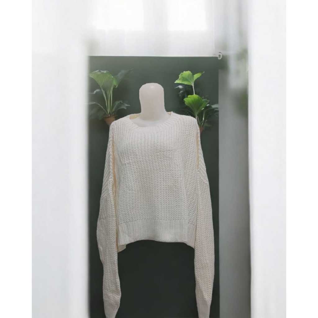 New Tag Earth music and ecology Sweater Kawaii Oversize
