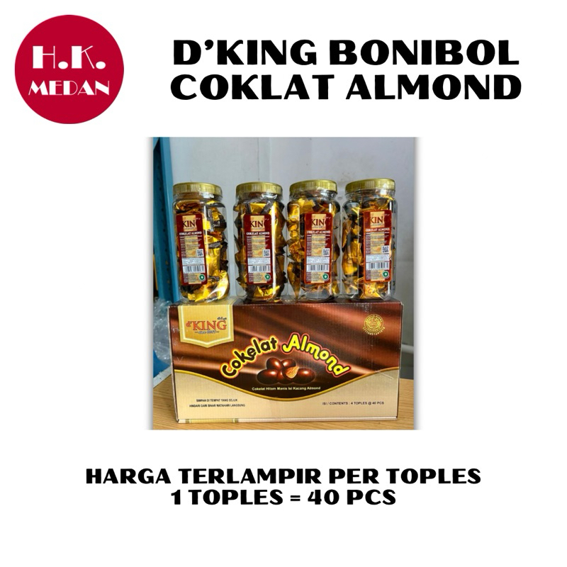 

DKING BONIBOL COKLAT / COKLAT ALMOND / COKLAT KURMA - KHAS MENJELANG LEBARAN RAMADHAN.