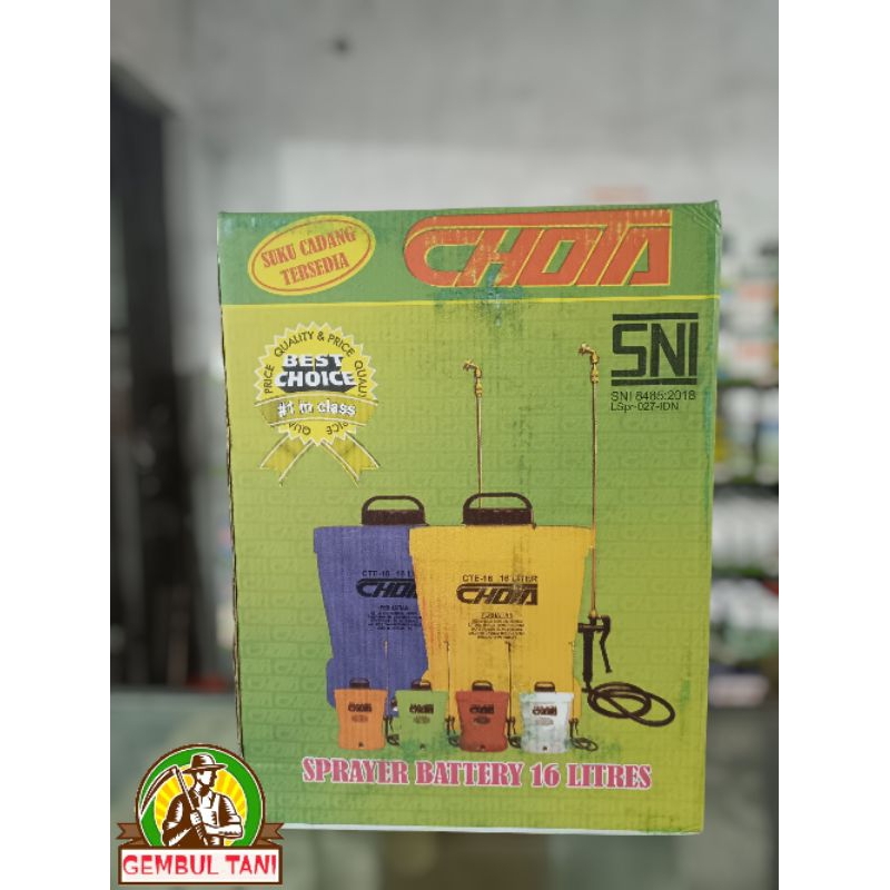 Sprayer elektrik [16 liter] - CHOTA - alat semprot petani.