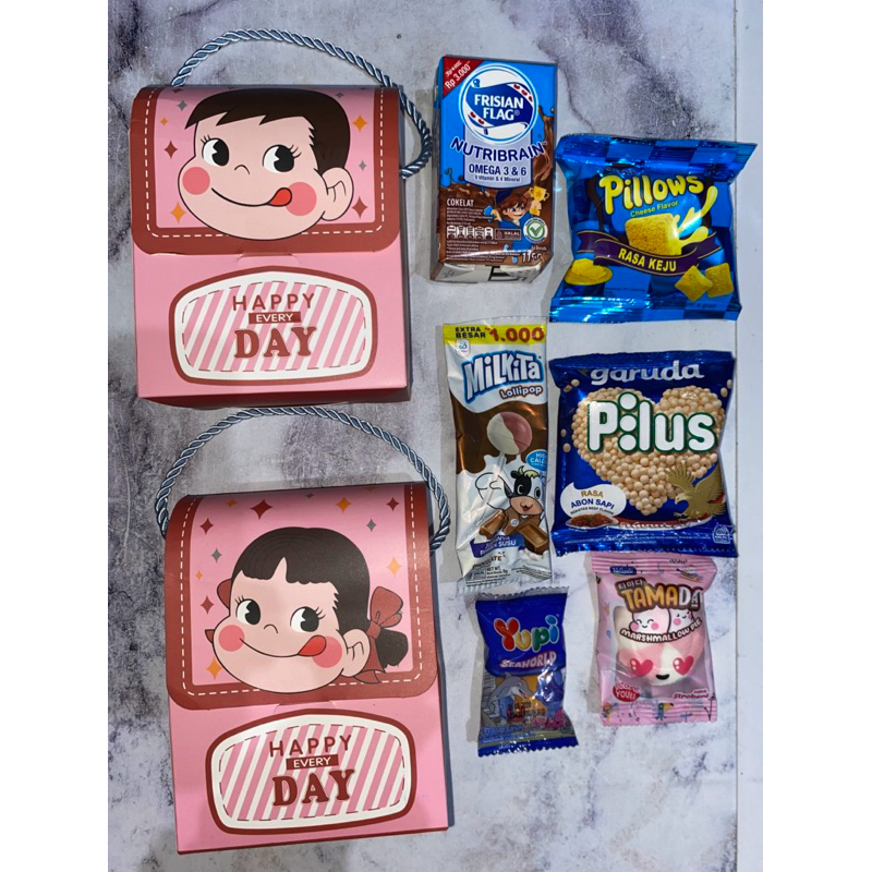 

Parcel mini Box Hampers mini anak murah