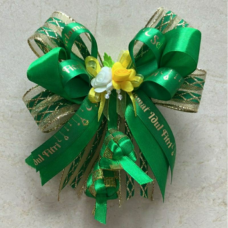 

Ketupat Pita Hias Lebaran / Dekorasi Lebaran / Pita Hias Lebaran - 406