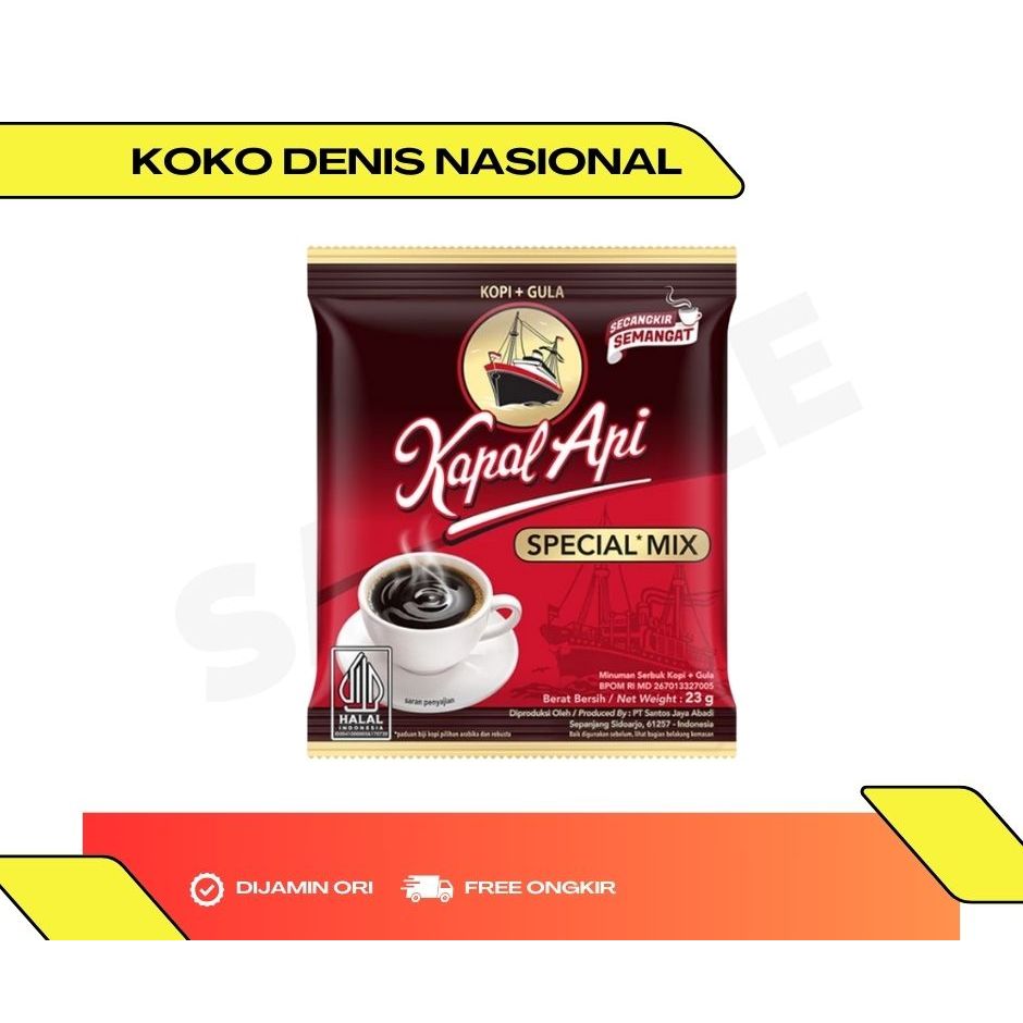 

Kapal Api Mix 1 Dus – Kopi Instan dengan Rasa Nikmat (KOKO DENIS NASIONAL)