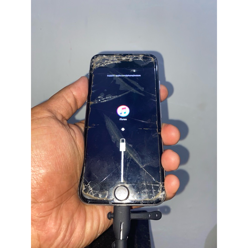 iphone 6 minus stuck logo itunes