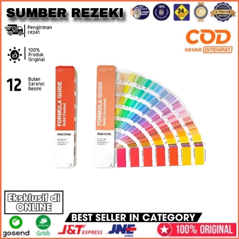 

PANTONE Color Guide Card International Standard Matte Warna