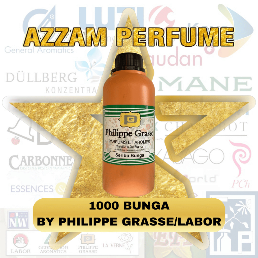 BIBIT PARFUM SERIBU BUNGA BY PHILIPPE GRASSE / LABOR 0,5KG SEGEL