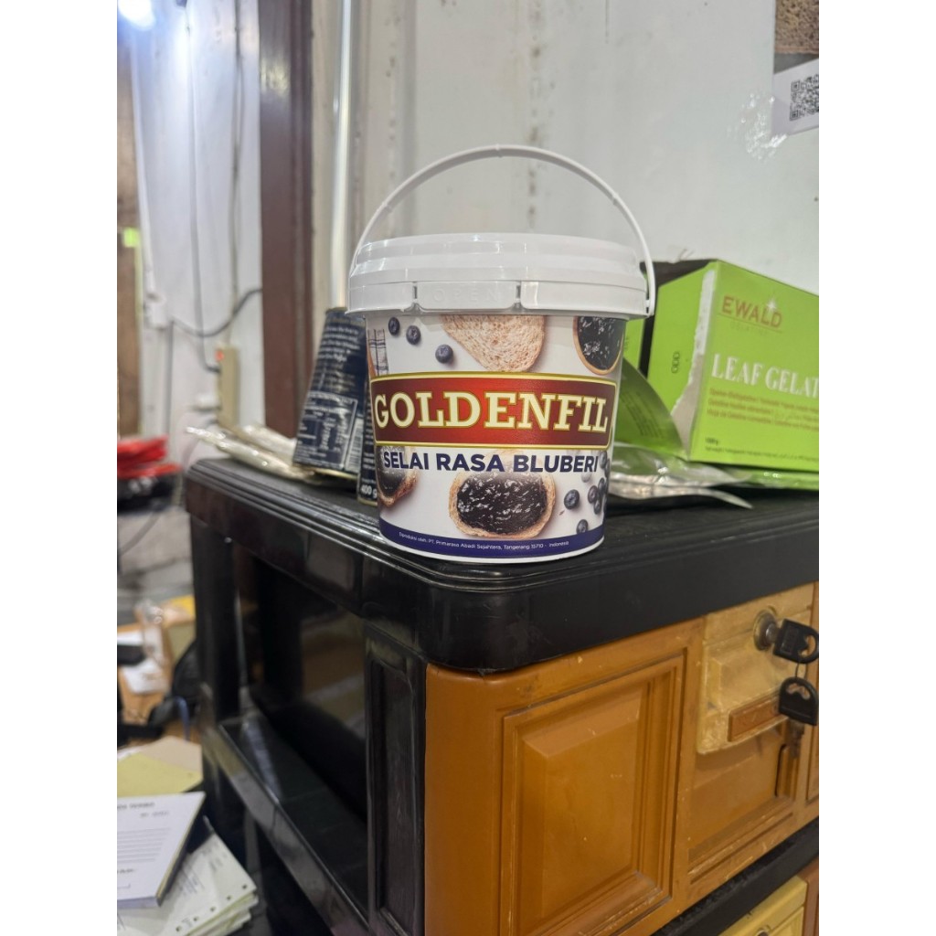 

Goldenfil Blueberry Jam / Selai Blueberry Goldenfil / Blueberry Jam Goldenfil - 1 Kg