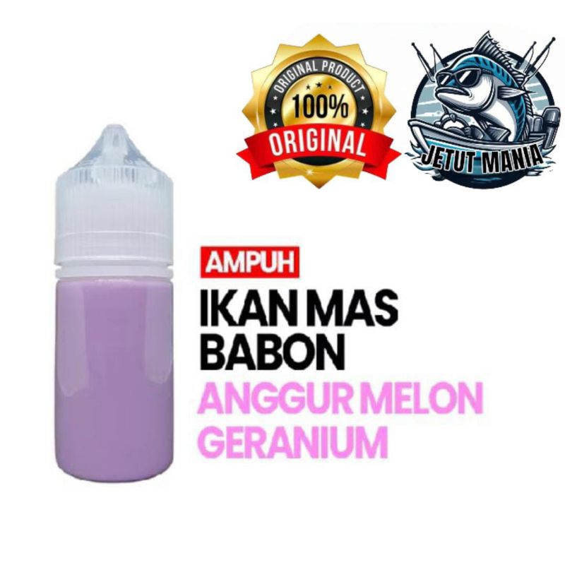 Essen ikan mas babon anggur melon geranium
