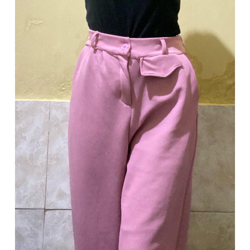 PRELOVED PRIBADI celana panjang wanita celana kulot