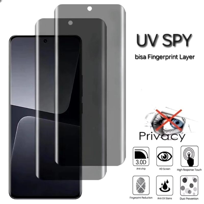 Tempered Glass UV Anti SPY Samsung S20 ultra Samsung S21 ultra Samsung S22 ultra Samsung S23 ultra S
