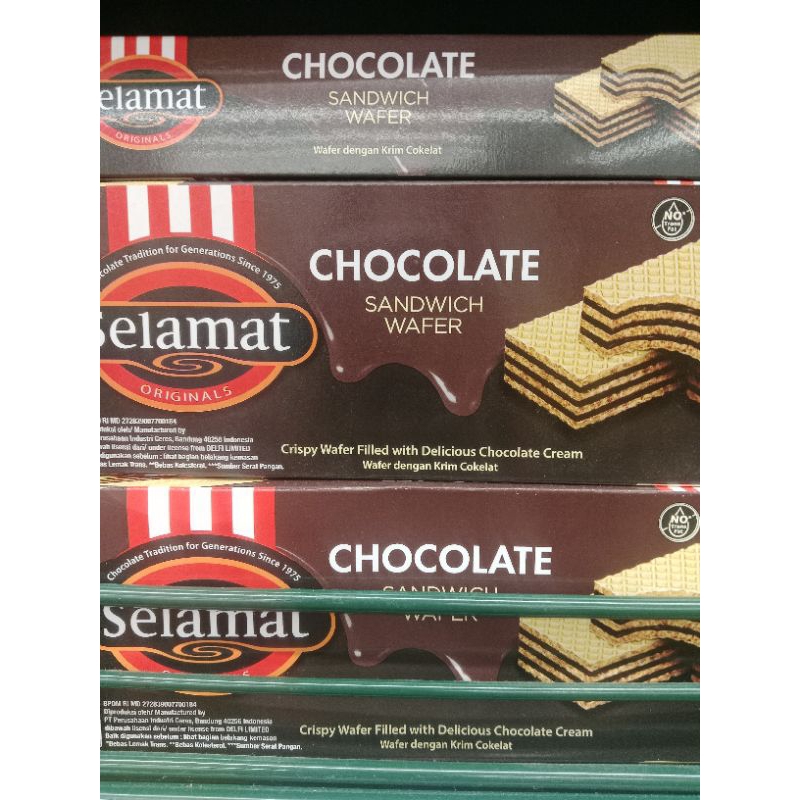 

Wafer Selamat Chocolate 145Gr