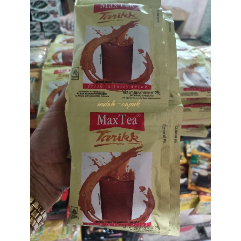 

TEH TARIK MAXTY ISI 10 SACHET X 25G