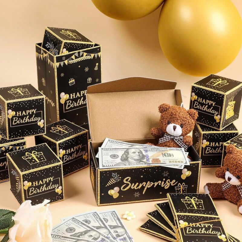 

Boom Gift – Kado Ulang Tahun Pacar Handmade Isi Uang & Foto, Surprise Box Romantis, Money Box Unik