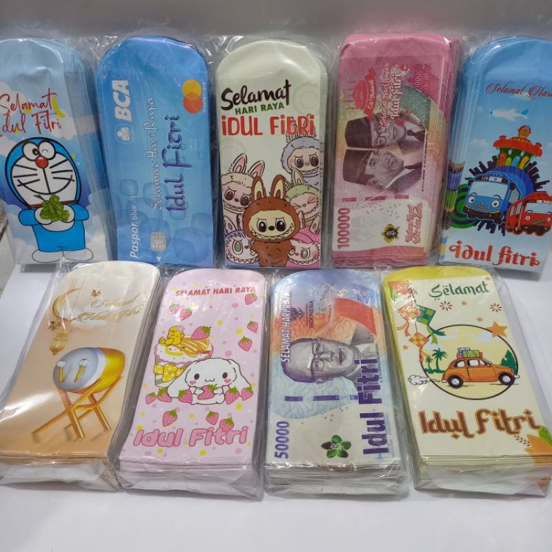 

10pcs AMPLOP PANJANG LEBARAN/ ANGPAO IDUL FITRI