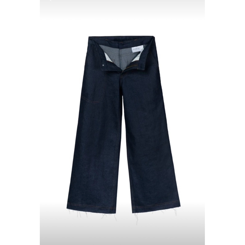 Preloved Tangan Whim Frayed Denim