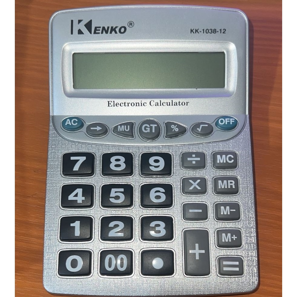 

Kenko Kalkulator Elektronik KK-1038-12