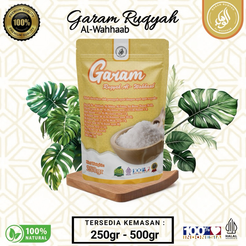 

Garam Ruqyah 750gr 100% Original Rekomendasi Syekh Ali Jaber Termurah