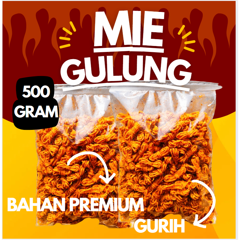 

Mie Gulung extra Pedas Daun Jeruk Isi 500 gram