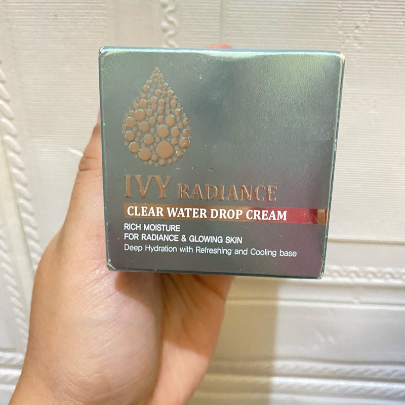 [ PROMO ] (WPC CLUNIC )IVY RADIANCE CLEAR WATER DROP CREAM MOISTURIZER RICH MOISTURE GLOWING SKIN KR
